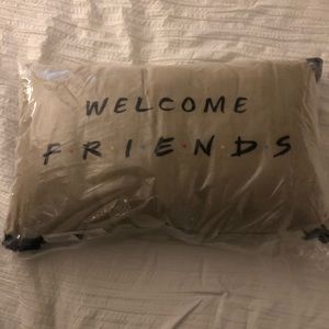 FRIENDS 25th anniversary pillow from Pottery Barn
